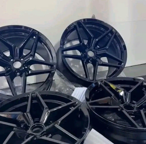 Brand new C7 ZR1 Style wheels on - chevrolet corvette parts