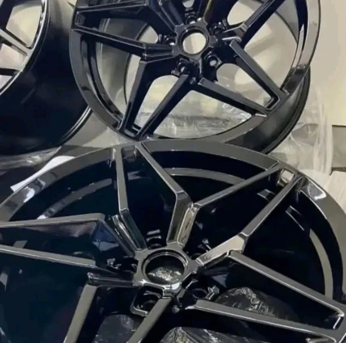 Brand new C7 ZR1 Style wheels on - chevrolet corvette parts