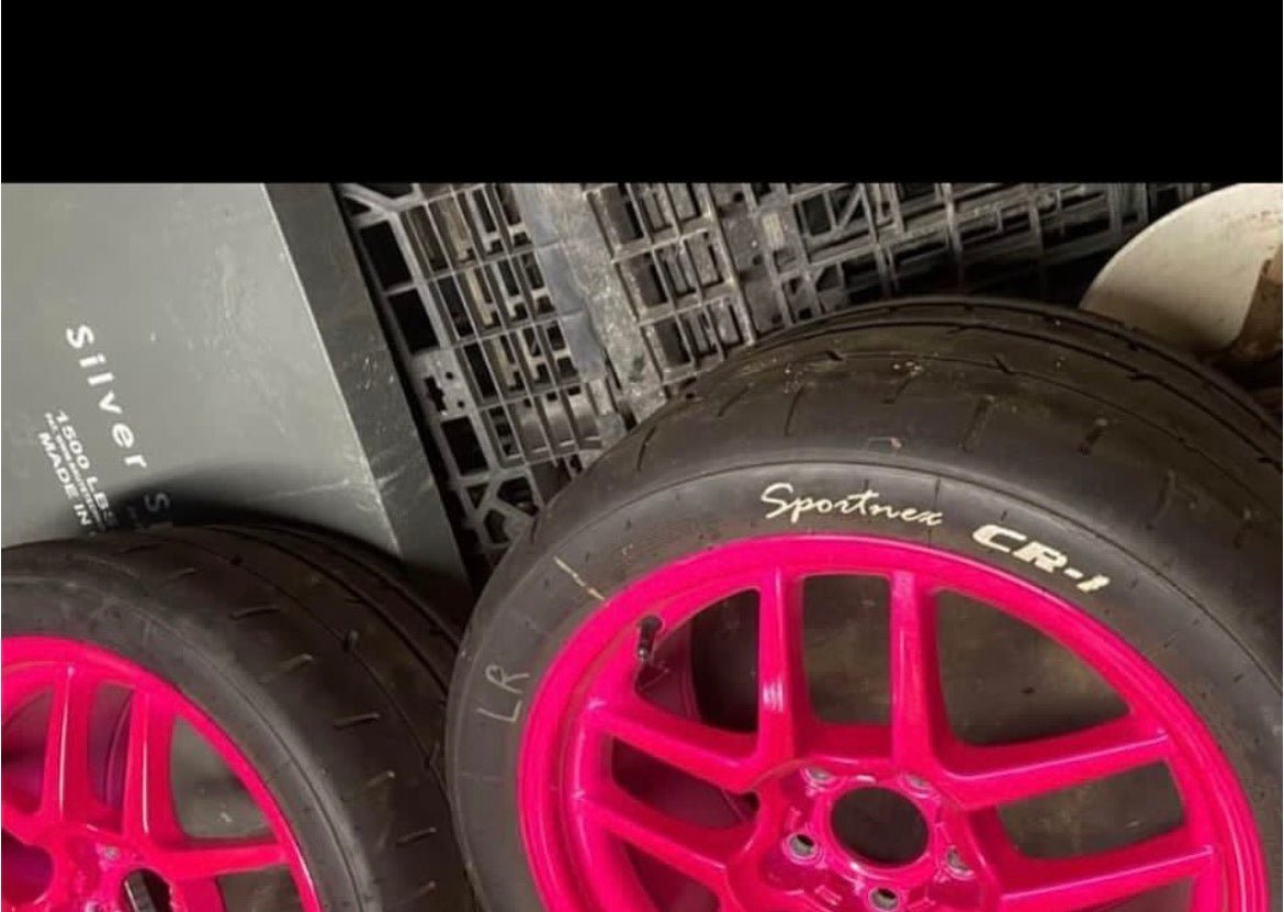 Speedline Wheels Powdercoated in Racing Raspberry Metallic. Fitment is for C5 Corvette - chevrolet corvette parts
