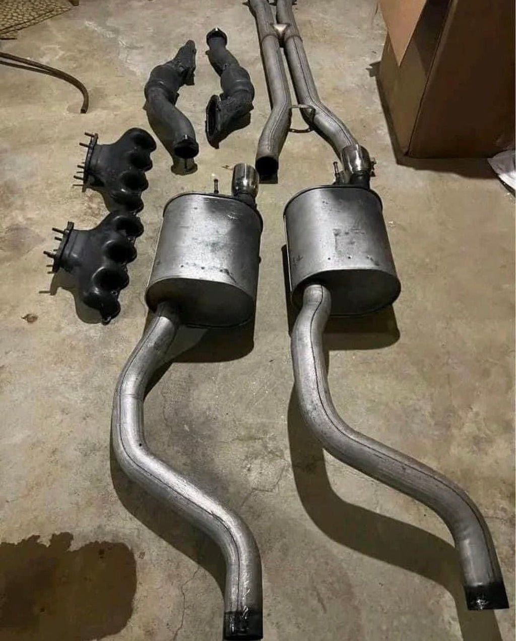 C6 Corvette Z06 Exhaust - chevrolet corvette parts