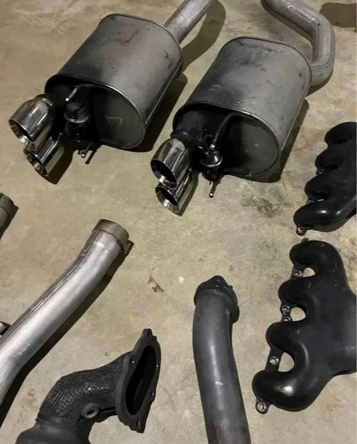 C6 Corvette Z06 Exhaust - chevrolet corvette parts