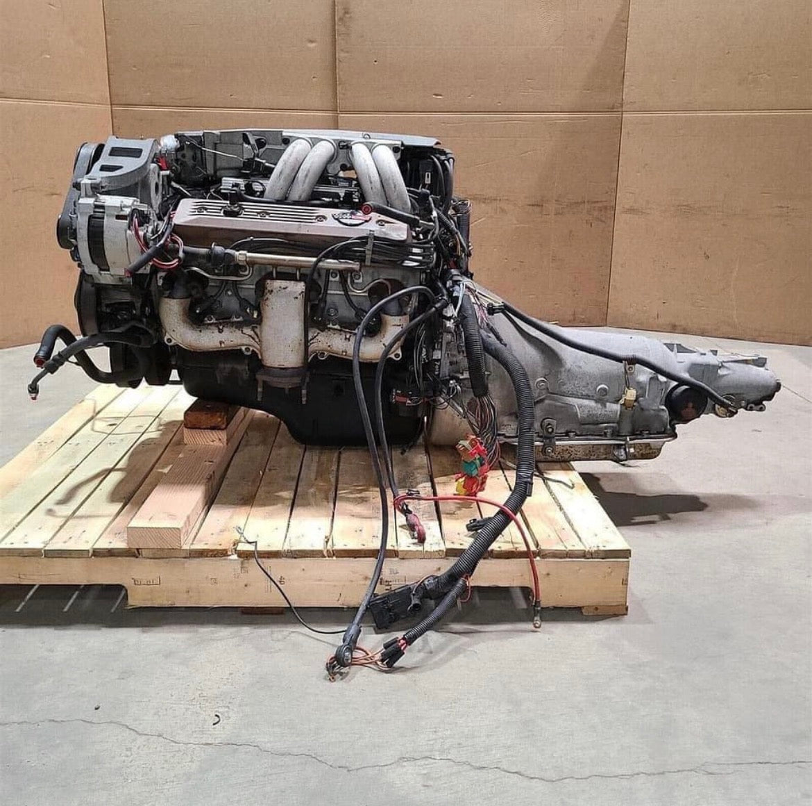 Corvette C4 1990 Coupe 5.7 L98 Engine Automatic Transmission - chevrolet corvette parts