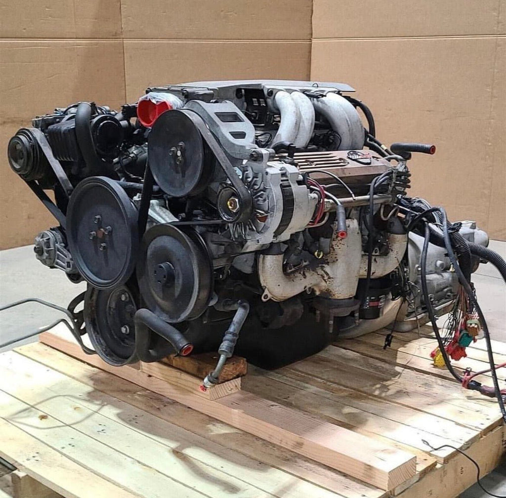 Corvette C4 1990 Coupe 5.7 L98 Engine Automatic Transmission - chevrolet corvette parts
