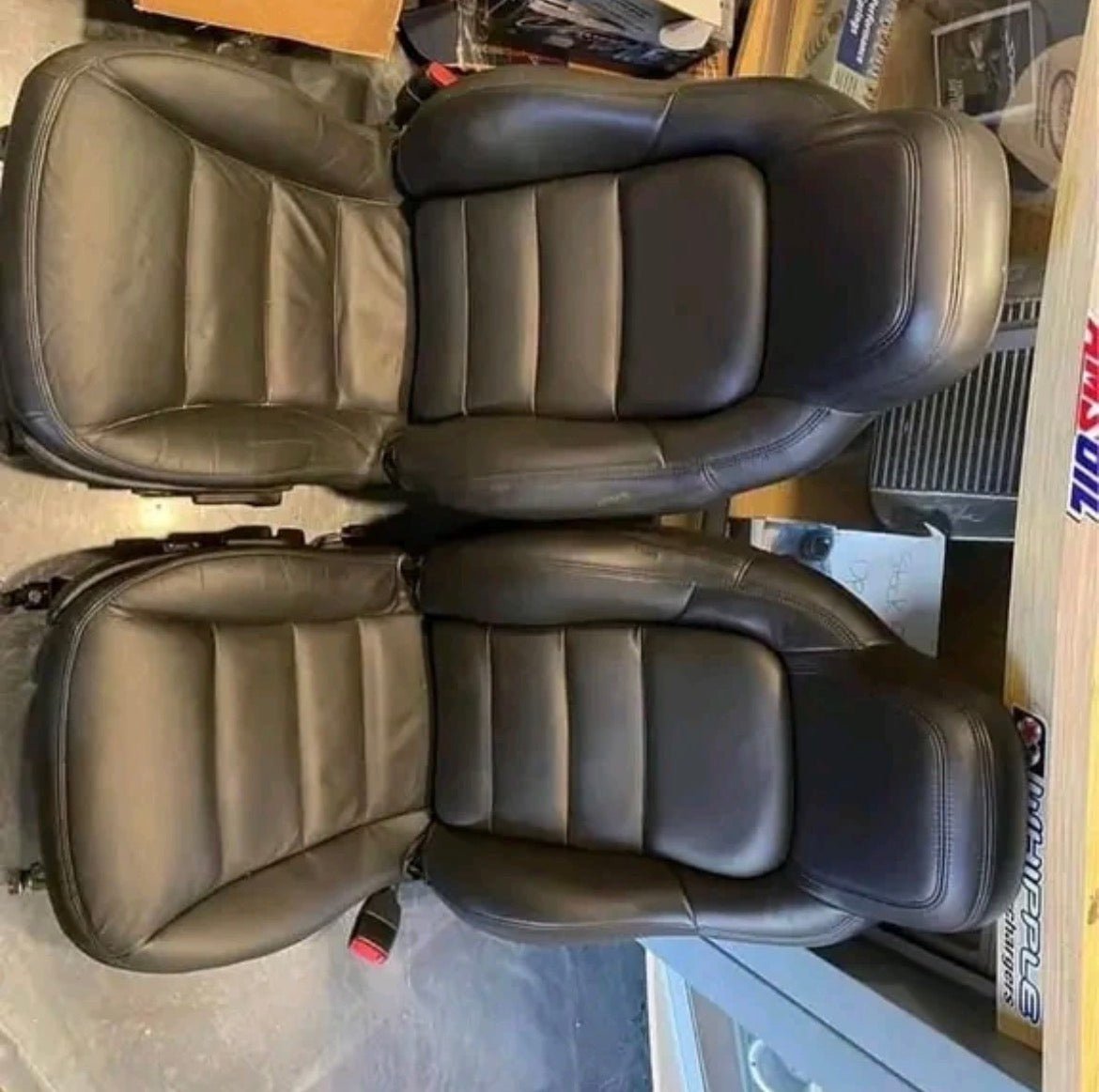 set of seats for the C6 - chevrolet corvette parts
