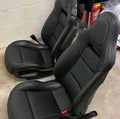 Corvette Black Leather  Seats