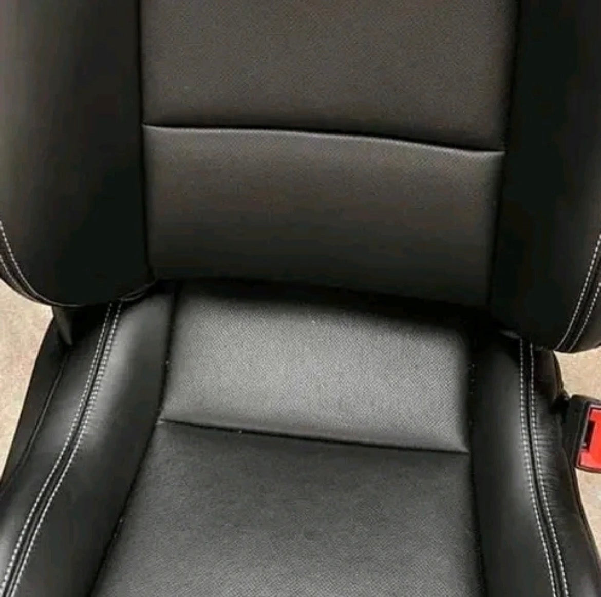 Corvette Black Leather  Seats