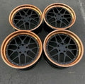 Aristo Sport 14 3-piece Wheels, Polished Copper Outers