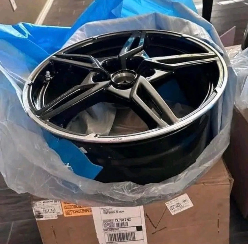OEM wheels for the C8 corvette