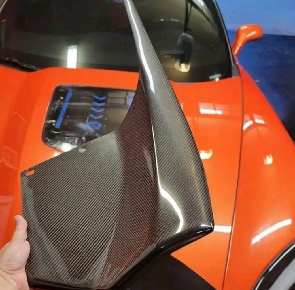Front and Rear new set of Carbon Splash Guards from C7 Carbon