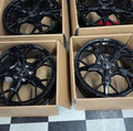 2022 C8 Corvette OEM  Black Trident wheels