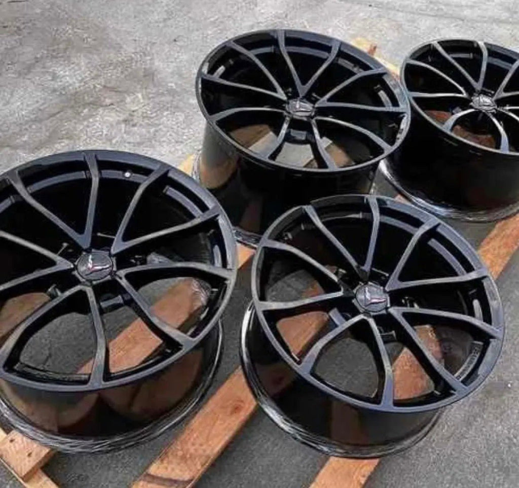 GM Factory OEM Authentic Speed Line C7 Grand Sport Corvette Wheel Set - chevrolet corvette parts