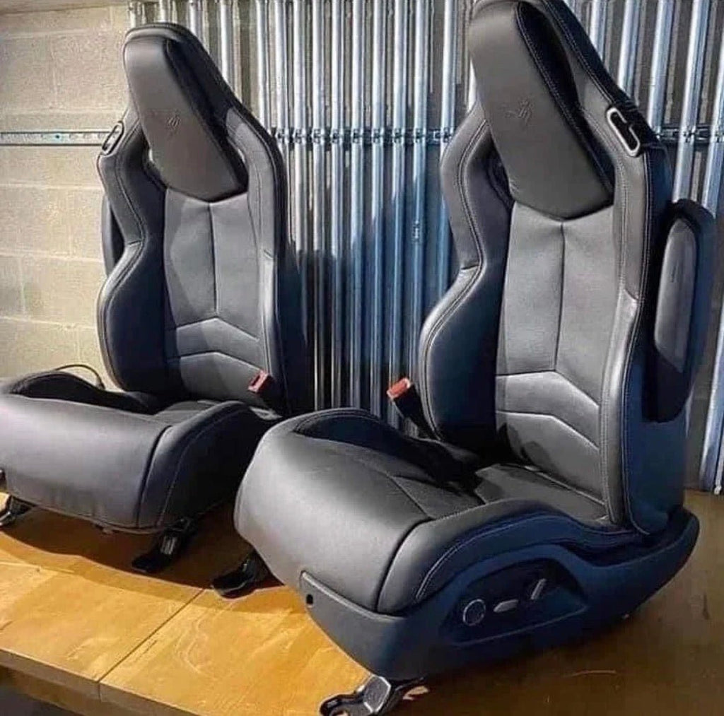 C8 GT1 seats from a 2LT (heated and cooled) - chevrolet corvette parts
