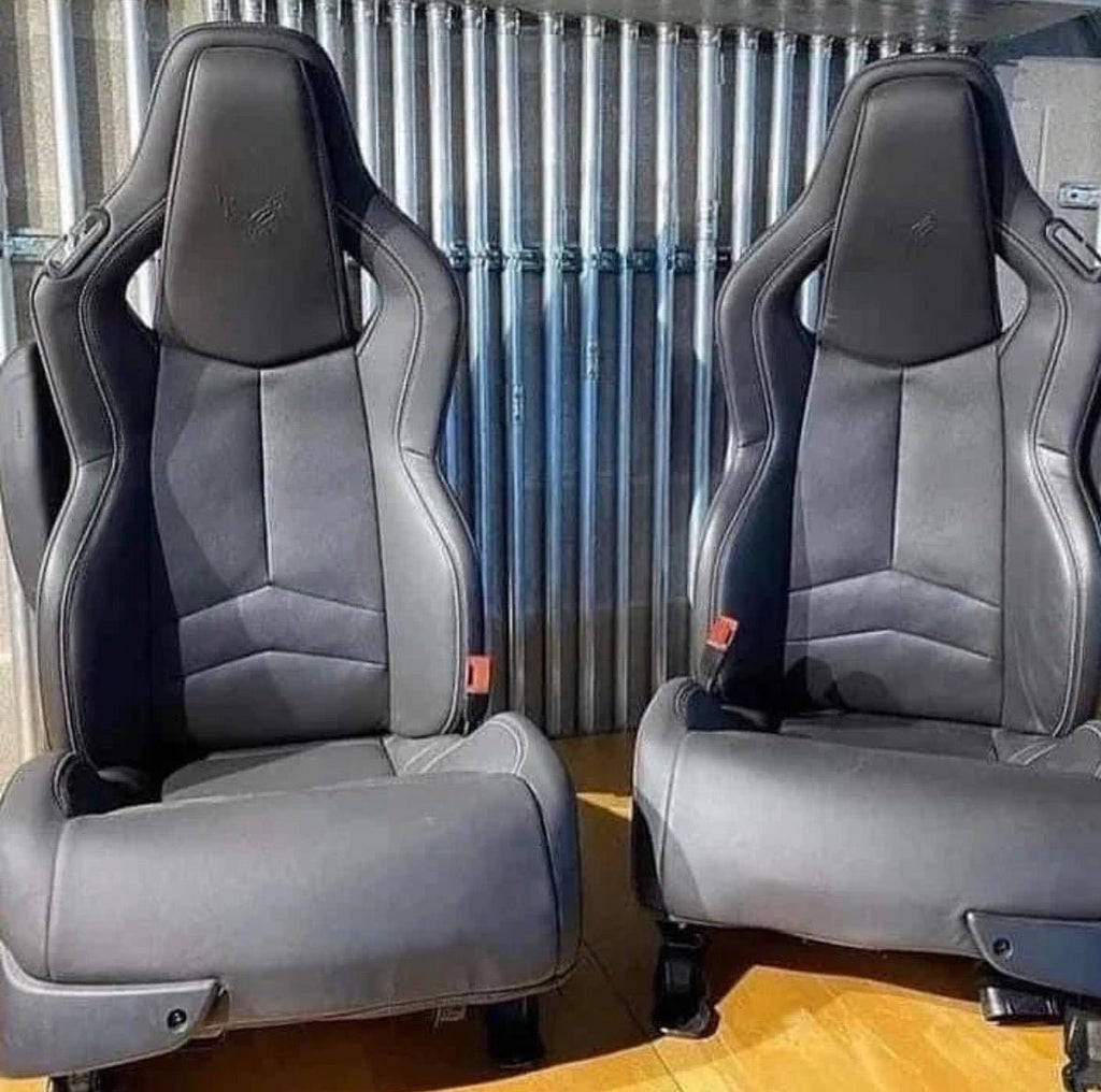 C8 GT1 seats from a 2LT (heated and cooled) - chevrolet corvette parts
