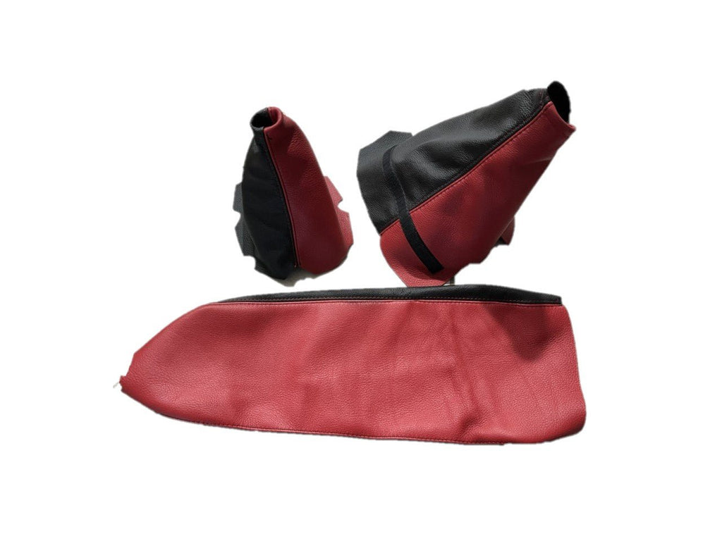 1997 - 2004 Chevy Corvette C5 Console Lid Cover Set Includes Shift and Emergency Brake Boot (Compatible With Manual Transmision) - chevrolet corvette parts