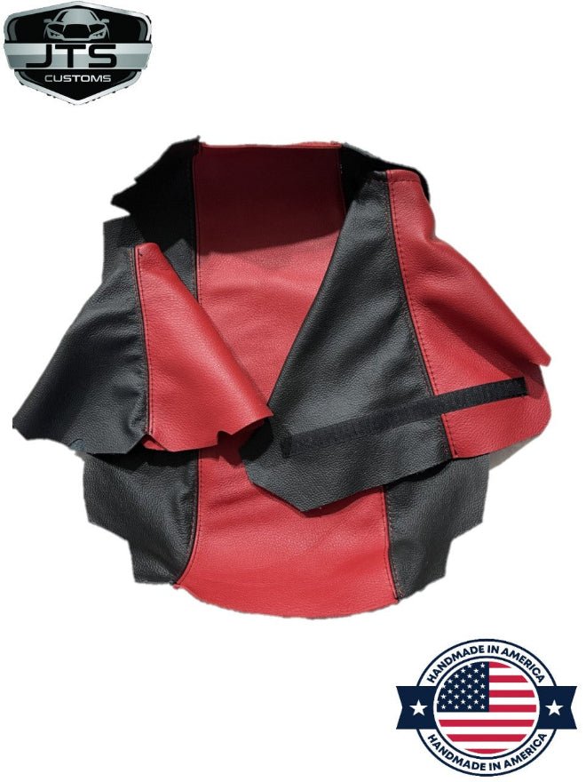 1997 - 2004 Chevy Corvette C5 Console Lid Cover Set Includes Shift and Emergency Brake Boot (Compatible With Manual Transmision) - chevrolet corvette parts