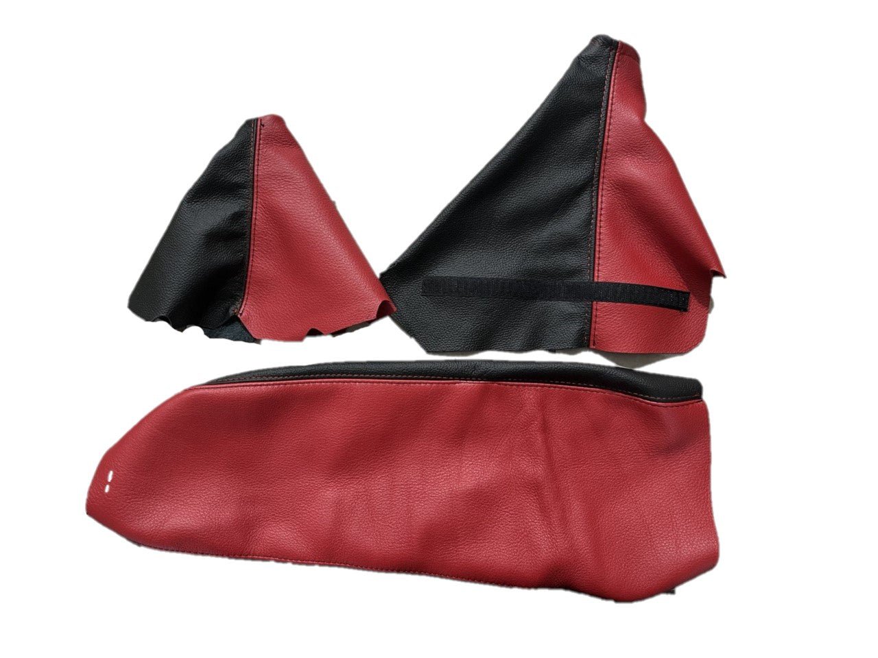 1997 - 2004 Chevy Corvette C5 Console Lid Cover Set Includes Shift and Emergency Brake Boot (Compatible With Manual Transmision) - chevrolet corvette parts
